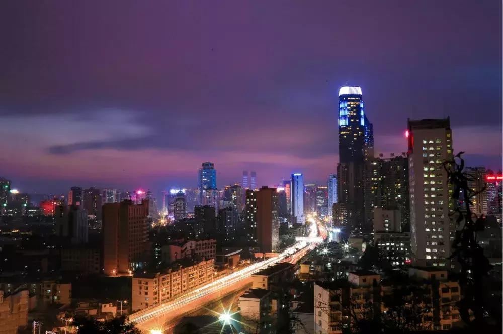 空中全景看贵阳,看贵阳的全景