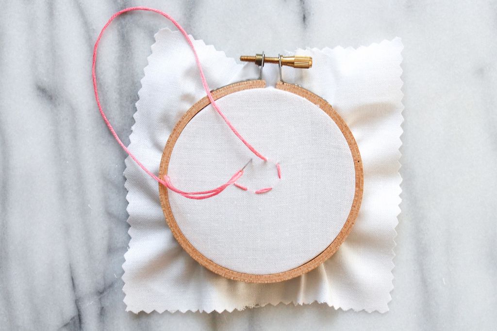 手把手教你手工刺绣最常规的方法,刺绣教程十种初学者必学手工刺绣