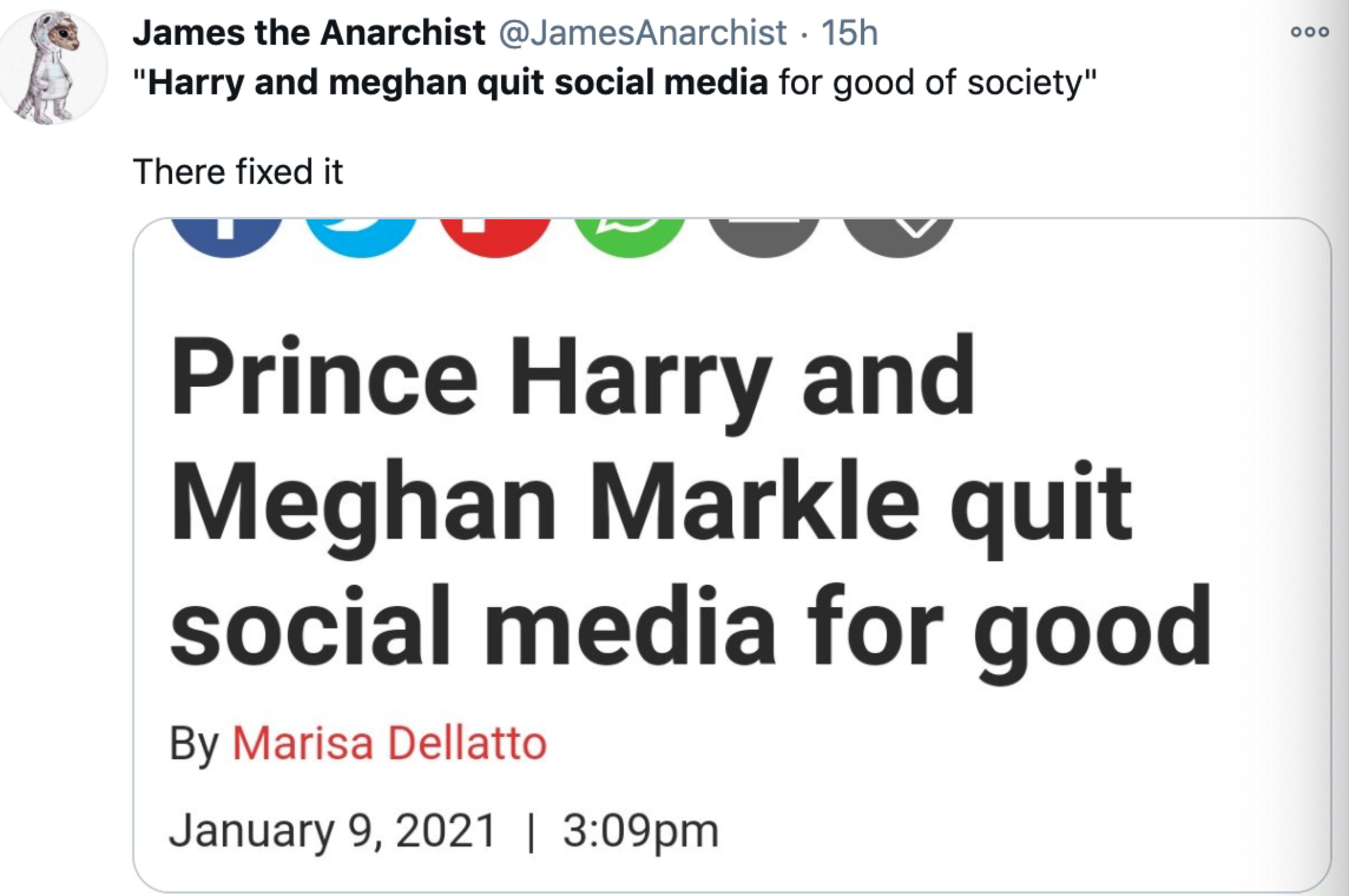 喷子太多，网暴把哈梅夫妇都吓跑了？