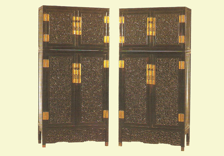 9315万!紫檀九龙大柜,史上最贵的顶箱柜之一