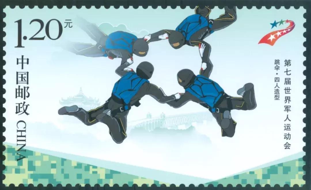 80年代军队邮票,历届世界军人运动会