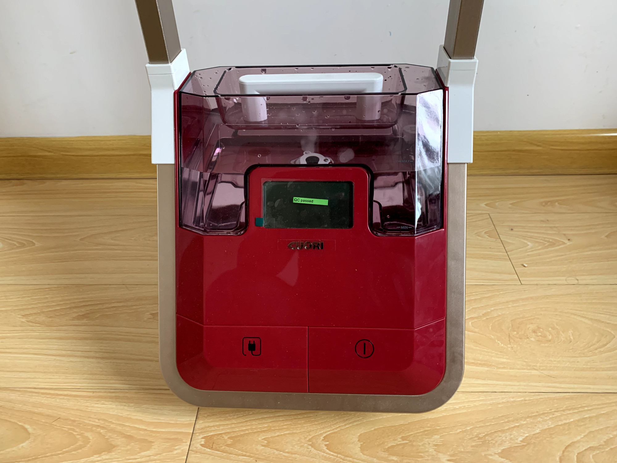 卓力挂烫机熨烫时流水,戴森蒸汽熨烫机