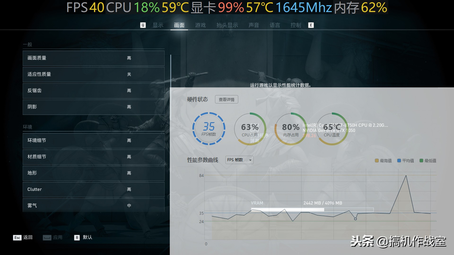 刺客信条奥德赛评价,刺客信条奥德赛4060ti画质设置