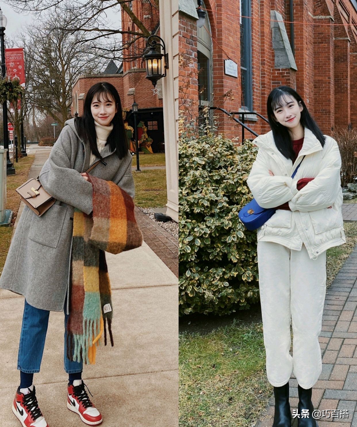 知性质感时尚混搭冬季穿着,时尚型风格冬天穿搭