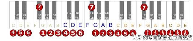 电子琴母亲0基础指法,学习电子琴音阶指法