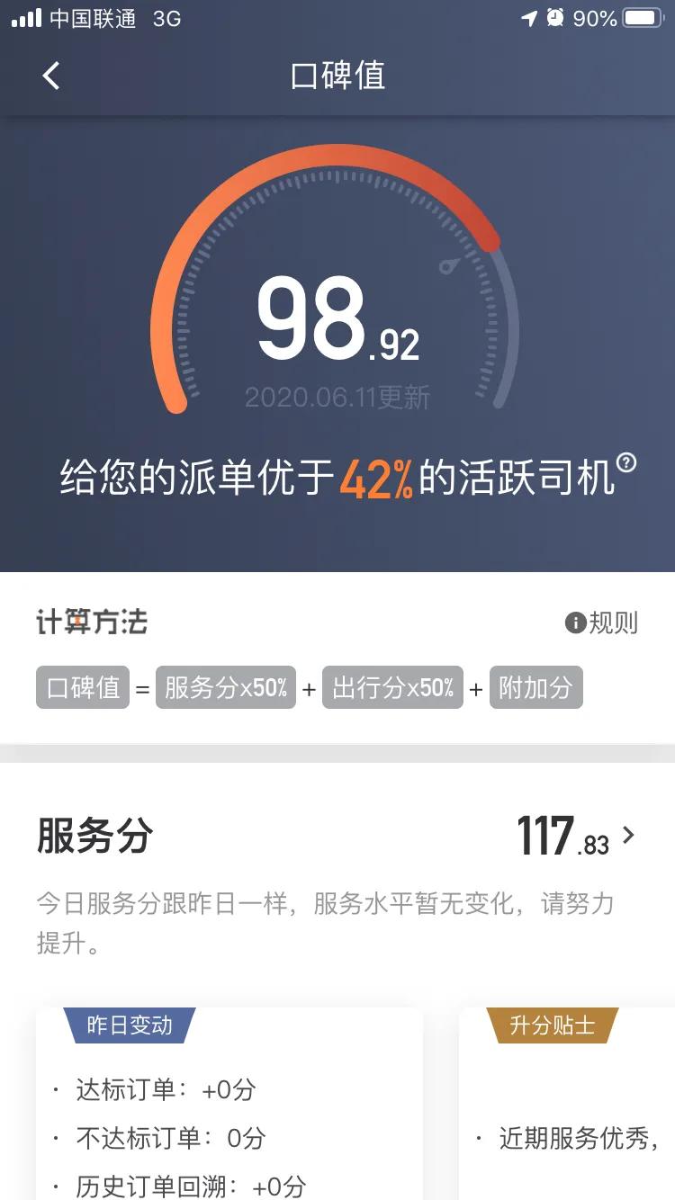 沈阳出租车滴滴口碑值6月10日忽然降低，释放哪些信号？