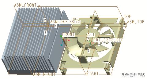 proe风扇叶分模教程,proe简单的风扇设计步骤