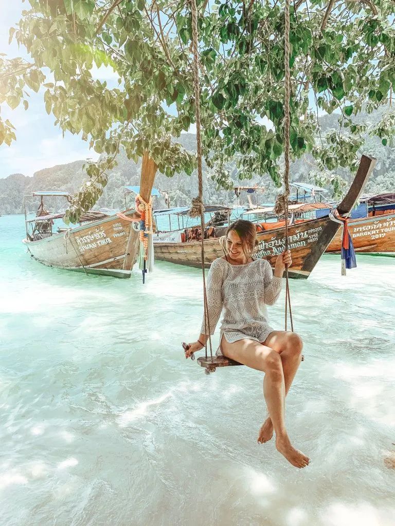 唯美景不可辜负诗词,荡秋千很美的风景