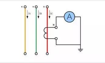不完全星形电流互感器原理接线图,消防电流互感器原理接线图