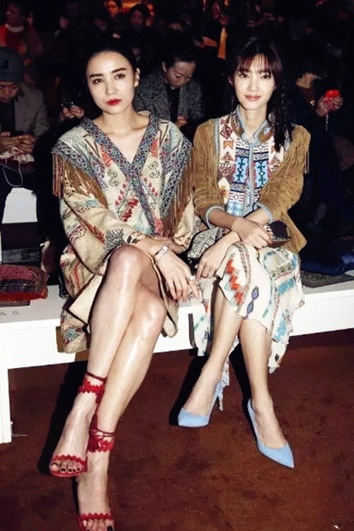 王丽坤宋佳图片,宋佳王丽坤亮相米兰时装周