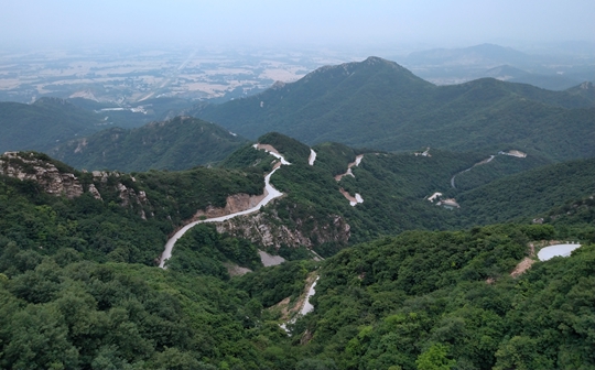 在祖国蔚蓝的天空下——专访河南老乐山风景区总经理杜文建,图文