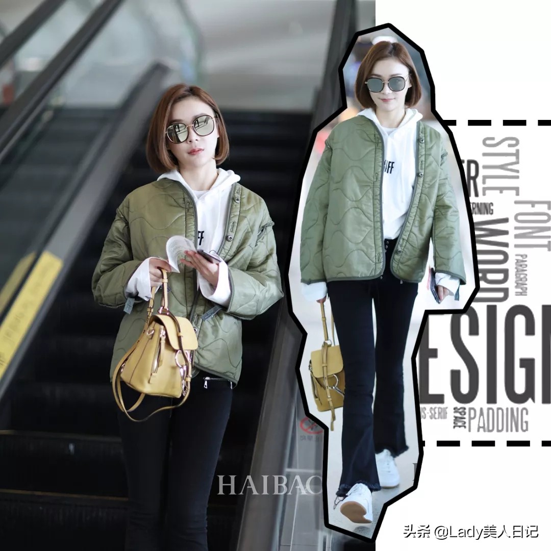 微胖穿卫衣的效果,卫衣小个子穿搭145-150显瘦