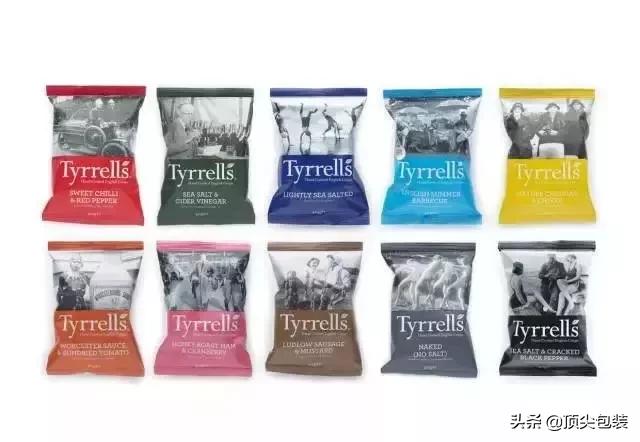 有创意的薯片包装,薯片包装风格