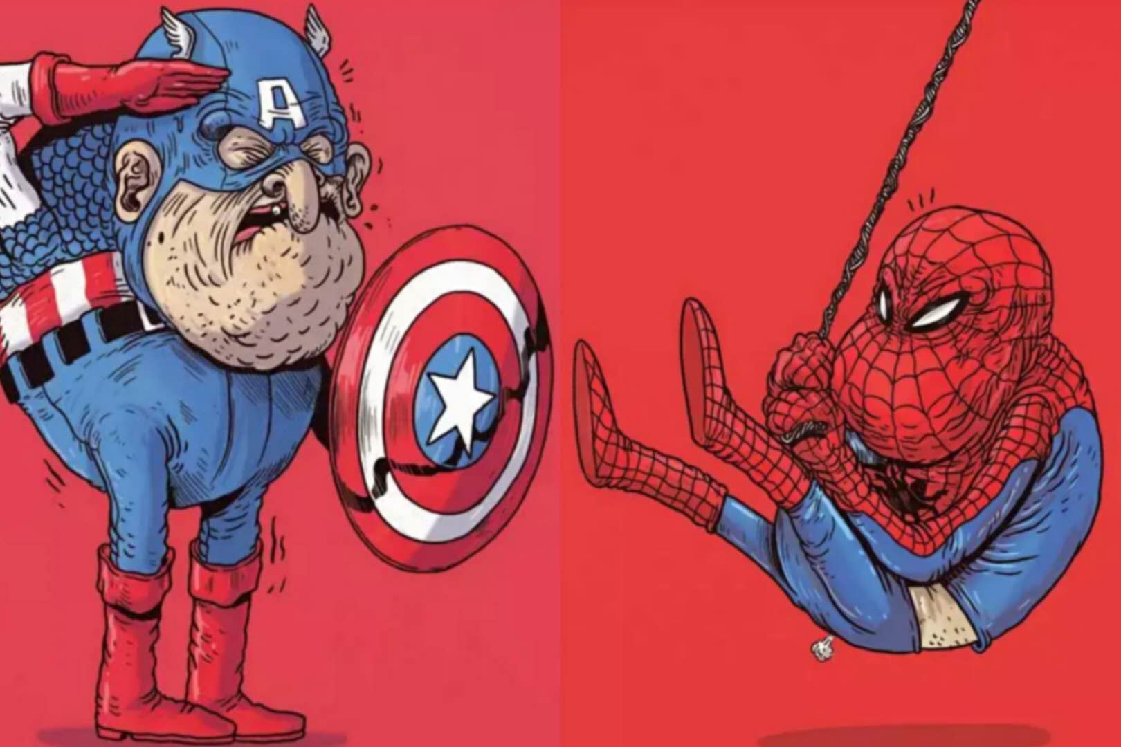 当马里奥变成超人,当动漫人物老去成了化石