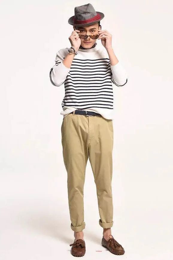 秋冬卡其裤搭配什么上衣,卡其裤夏天搭配什么上衣