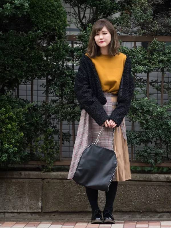 日本时尚博主AYA的Avail冬季购入品介绍-包包格纹服饰特集