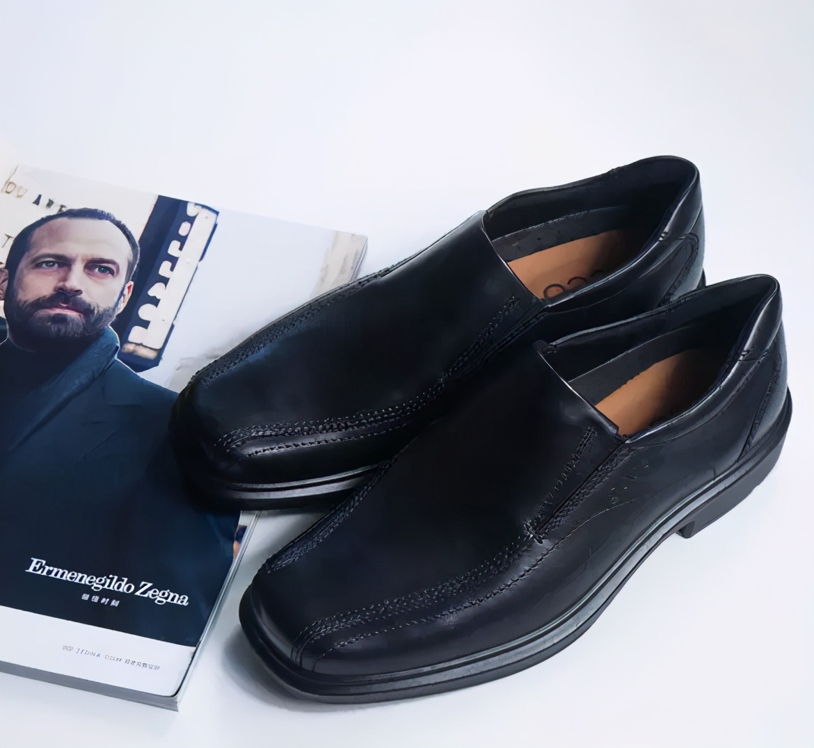 ecco男鞋棕色,ecco男鞋海外代购