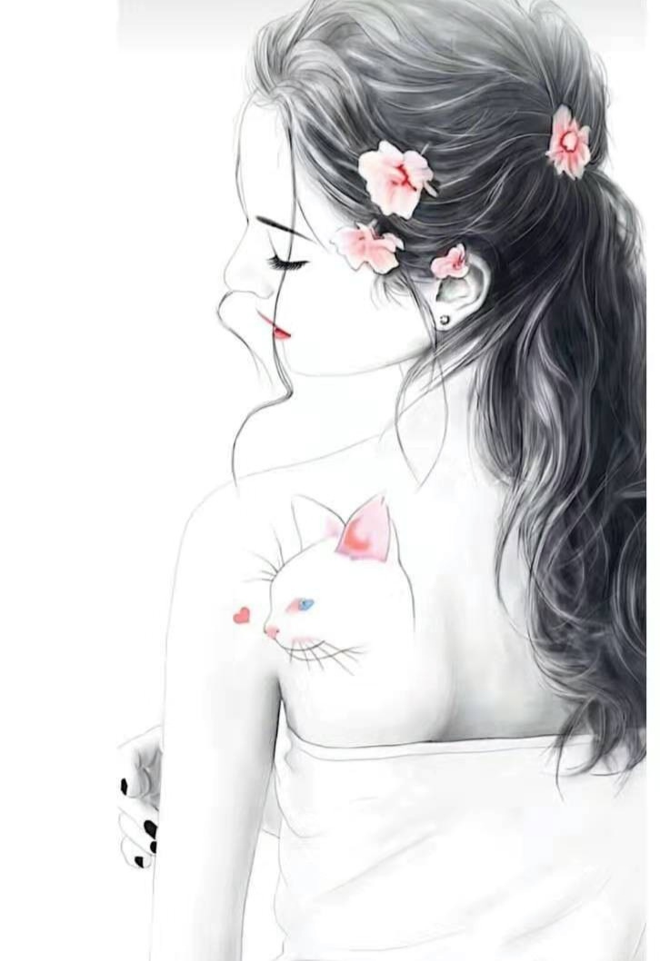 让人眼前一亮的黑白头像,拿图吱一声照片