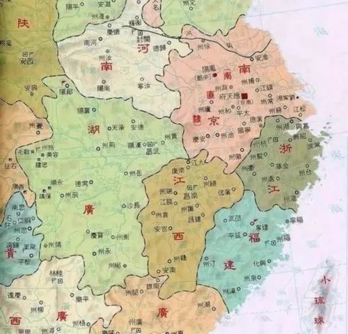 明朝江南省有哪些地方,江南是不是全国最富裕地区