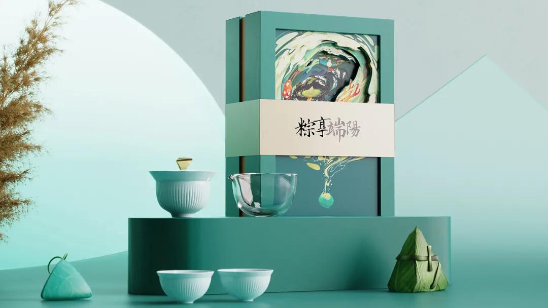 端午礼盒设计很好,端午礼盒包装设计
