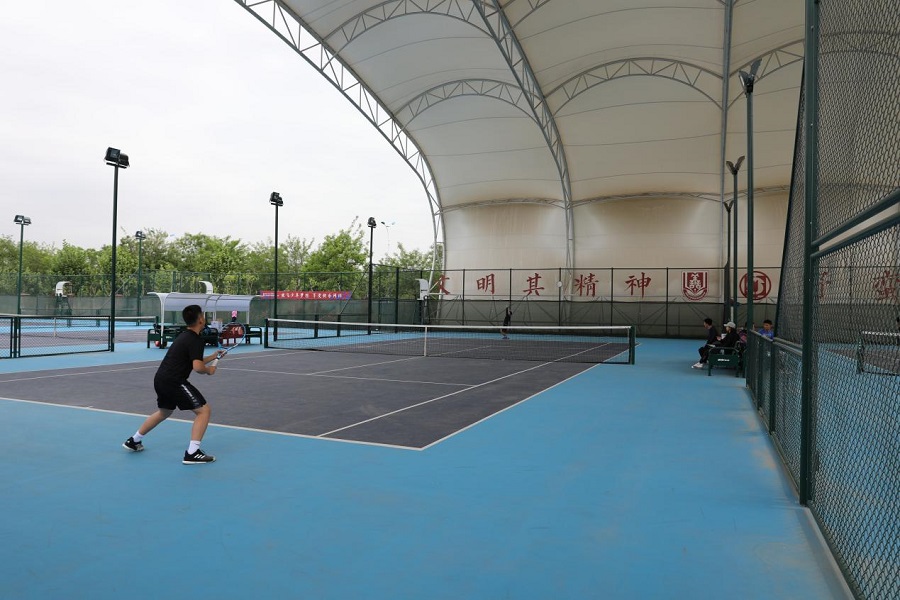 济南大学城实验高中首届“至善杯”中学生网球邀请赛成功举办