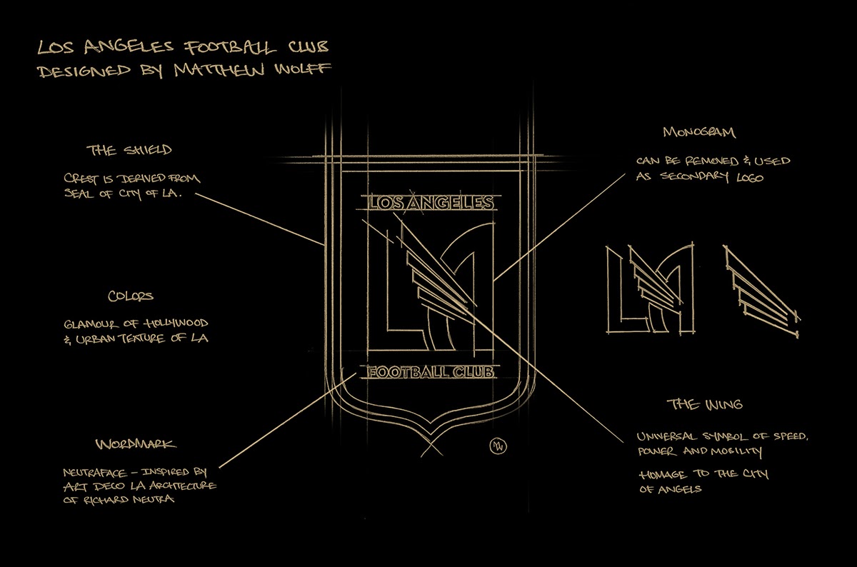 洛杉矶足球俱乐部（LAFC）品牌升级设计