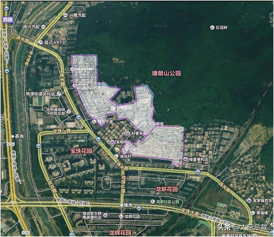 南山区城市更新局控规公示,深圳南山市场城市更新项目