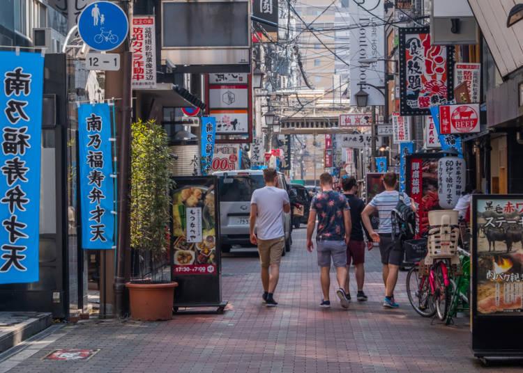 日本大阪周边攻略,日本大阪旅游城市攻略图