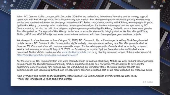 黑莓落幕——曾是商务手机的王者，美国总统都是它的拥趸