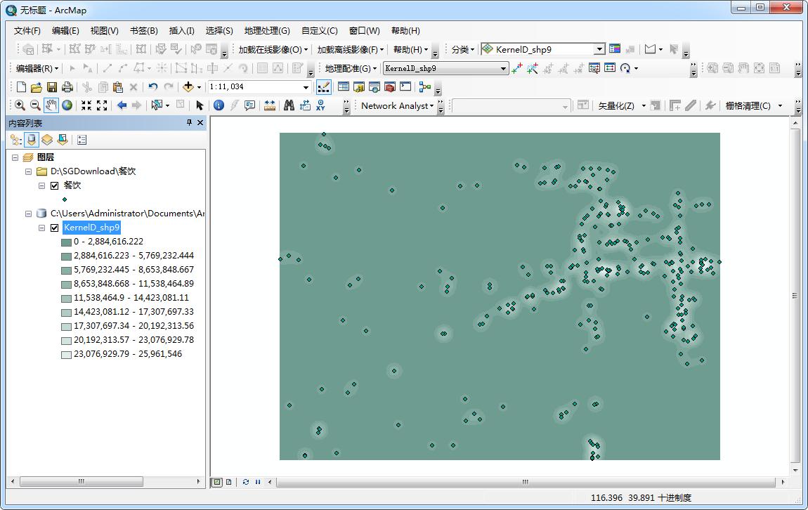 人口增长率热力图arcgis,arcgis绘制温度动态图