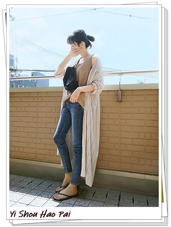 GU的平价连衣裙也很好穿，看看日本女人怎么避免穿出廉价感