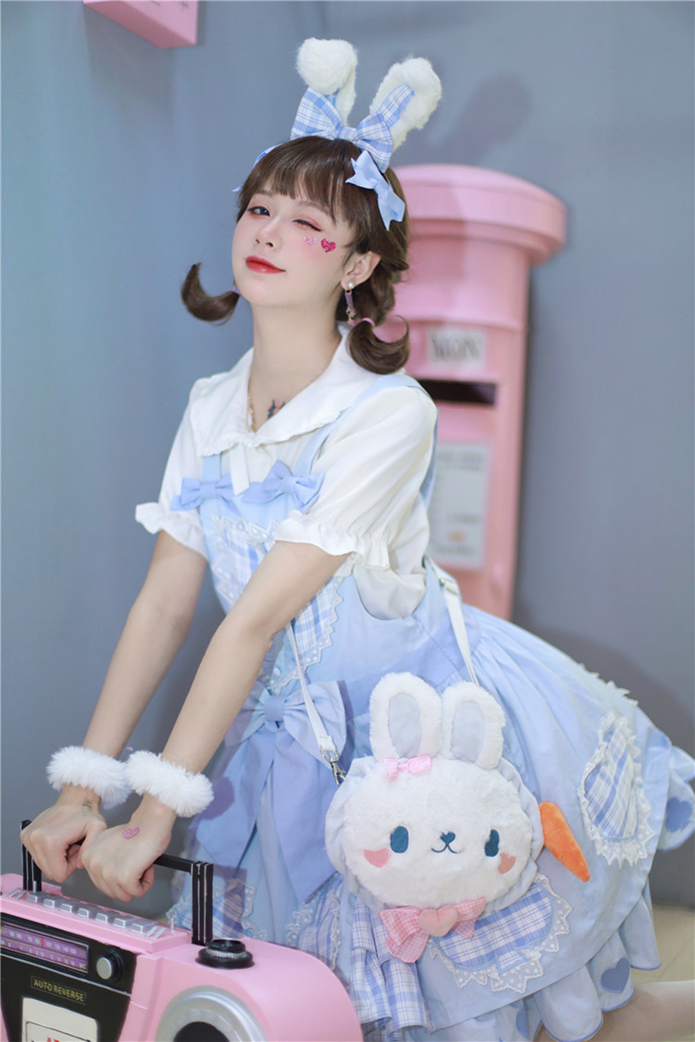 适合夏天穿的日常轻lo裙优雅,爱丽丝lo裙穿搭