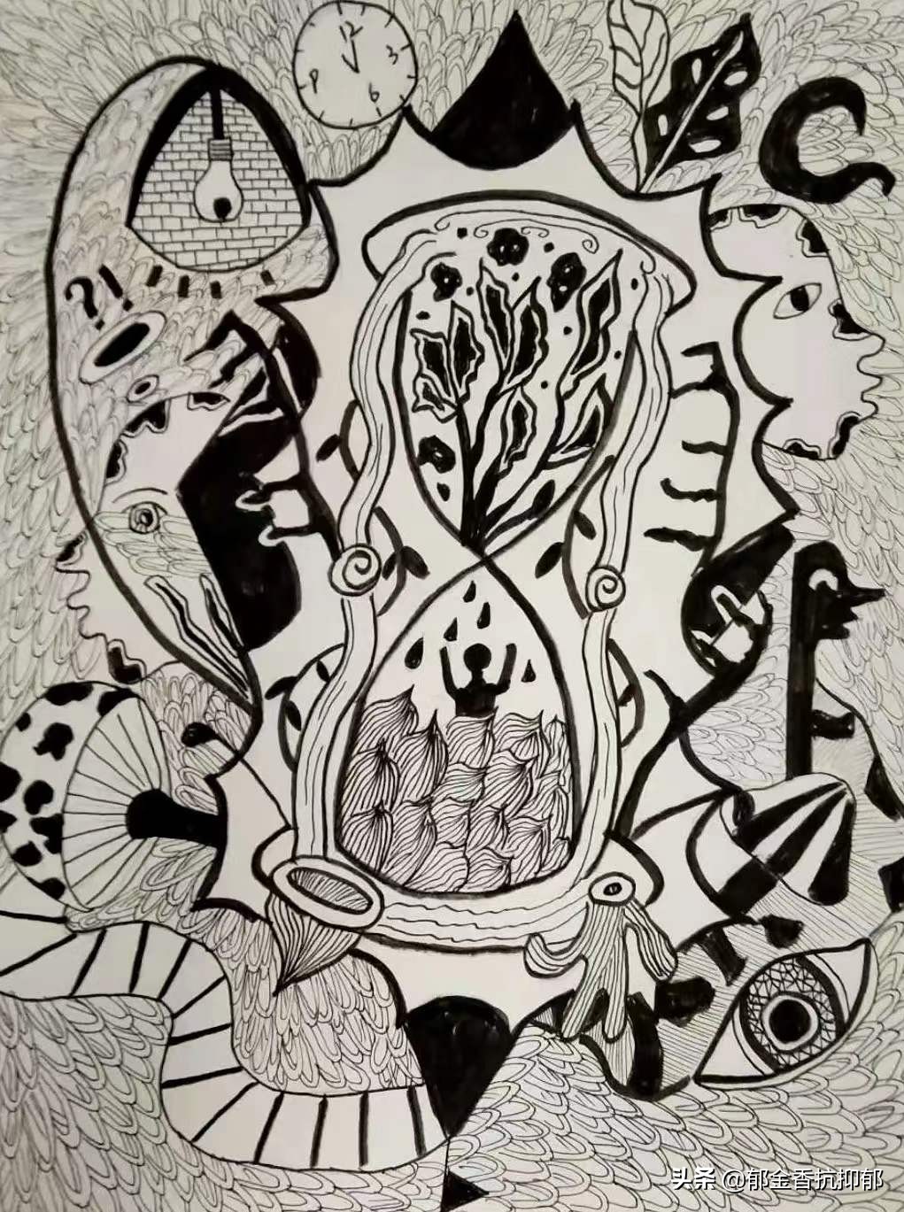 艺术世界里徘徊的抑郁女孩：被误解伤害欺凌之后，用画笔治愈自己