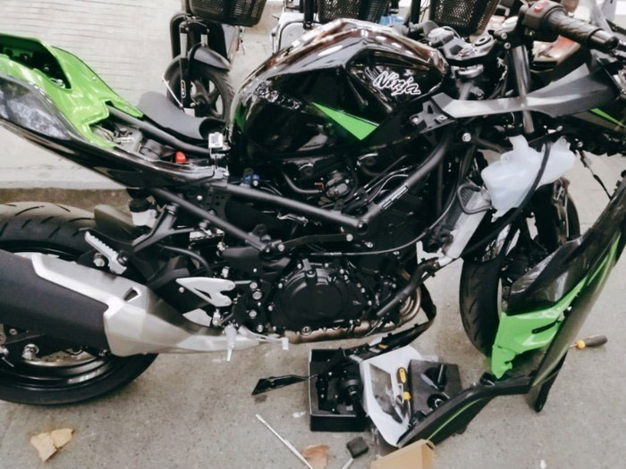 川崎400忍者落地多少钱,川崎忍者n400