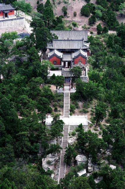 山西天下第一柏在哪里,山西省最奇特的山