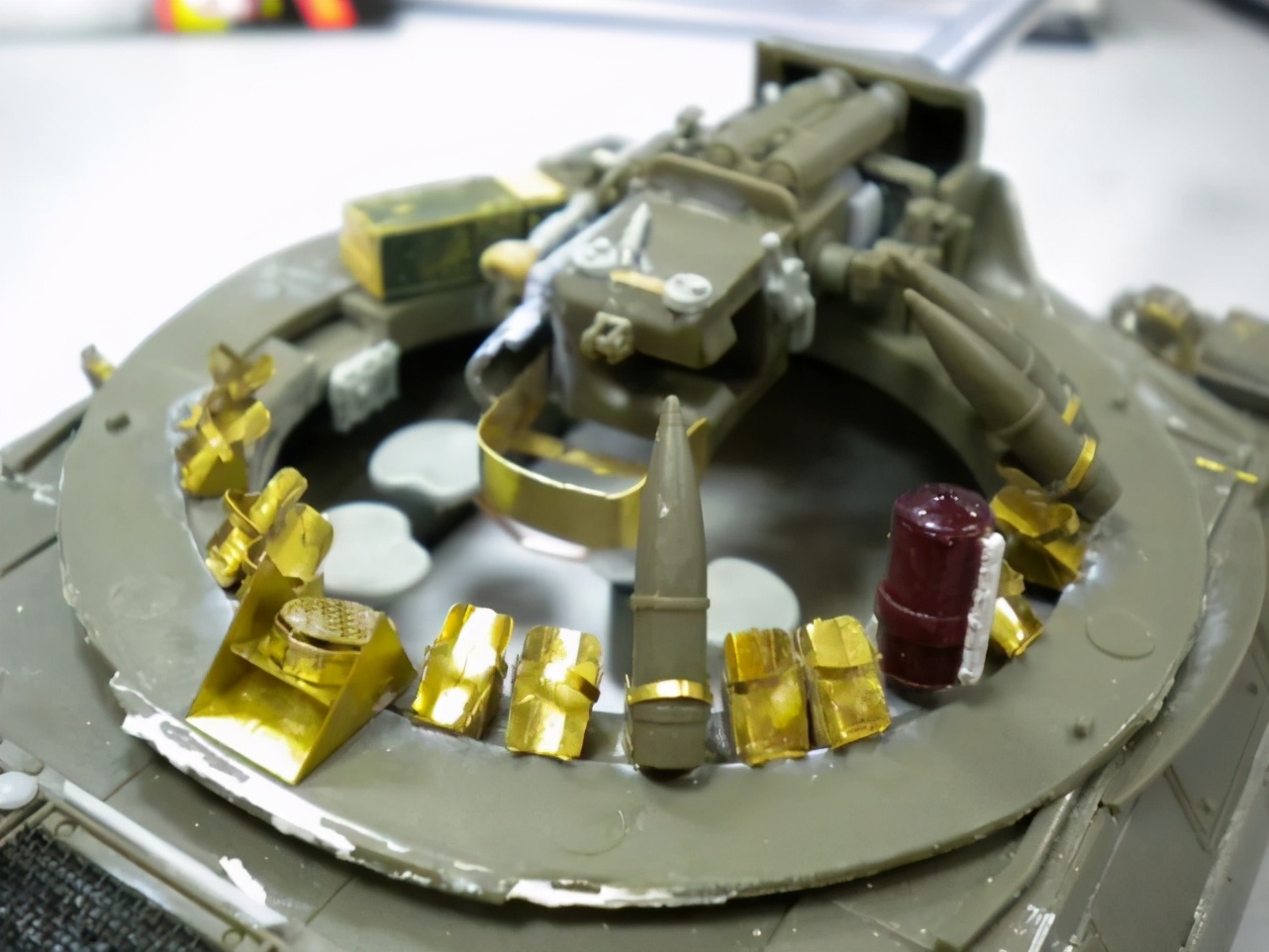 45元塑料坦克模型，精心制作半年，完工时太逼真！一万元也不卖