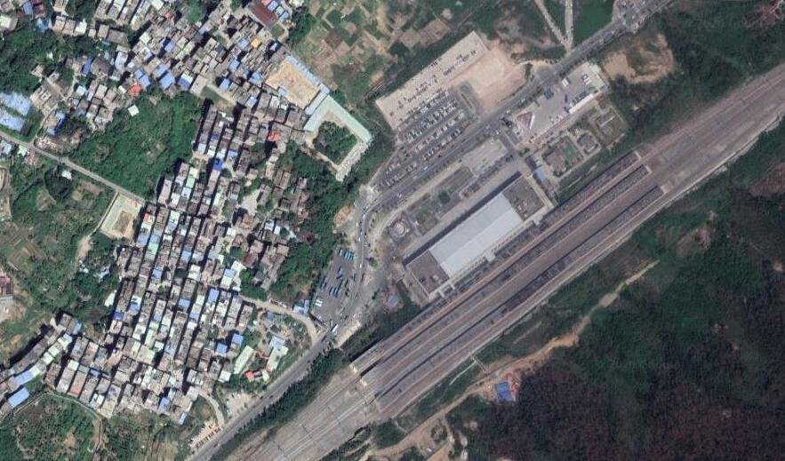 卫星地图惠州市,惠州市半城山色半城湖