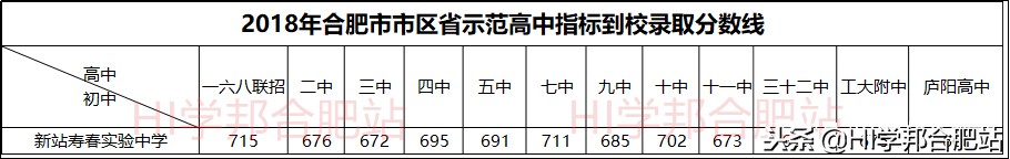 合肥小升初多少分可以进寿春中学,合肥南国寿春2019年中考成绩