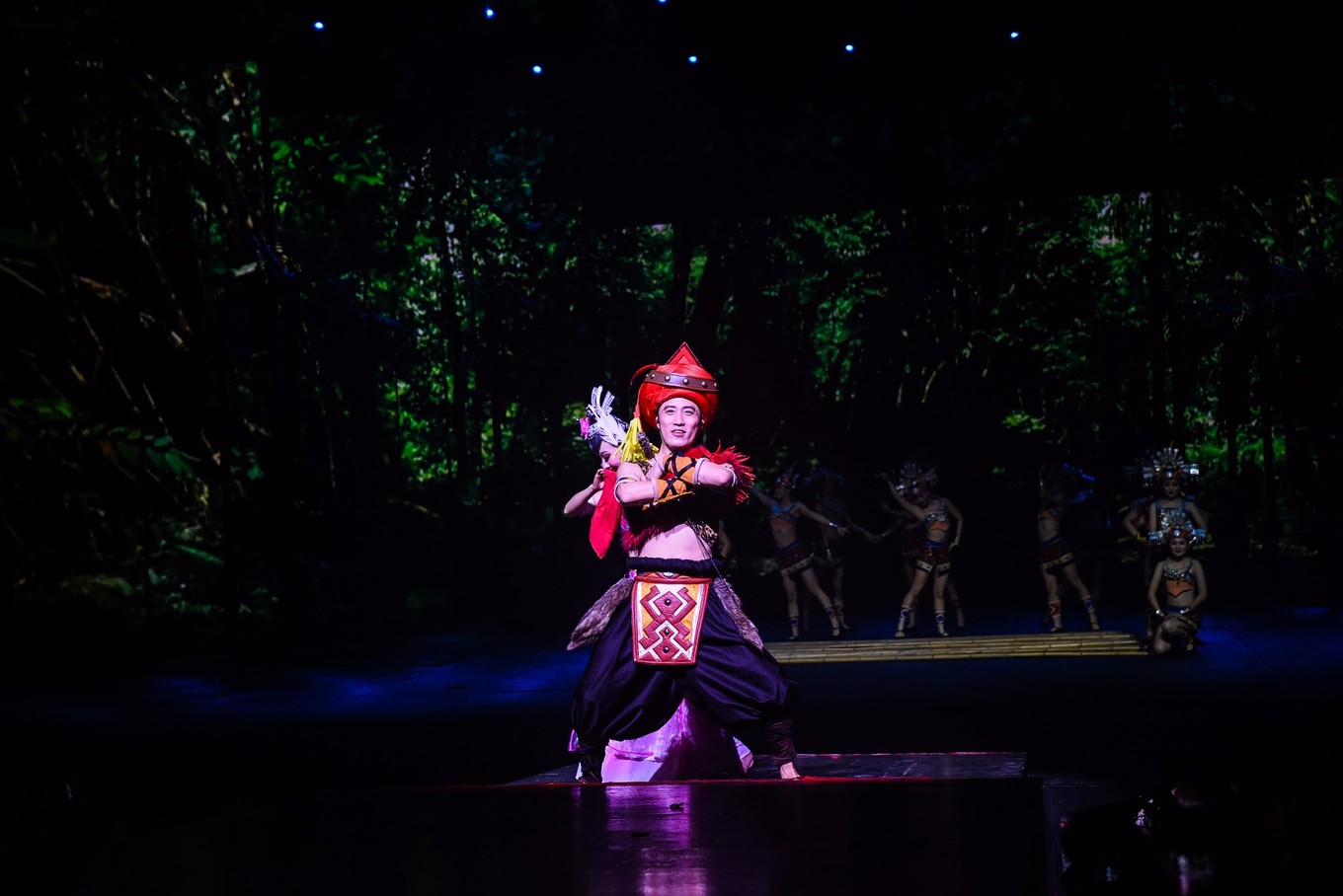 宋城千古情哪个区好,宋城千古情哪排的位置好