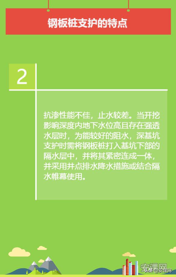 钢板桩支护和护坡支护,槽钢支护和钢板桩支护