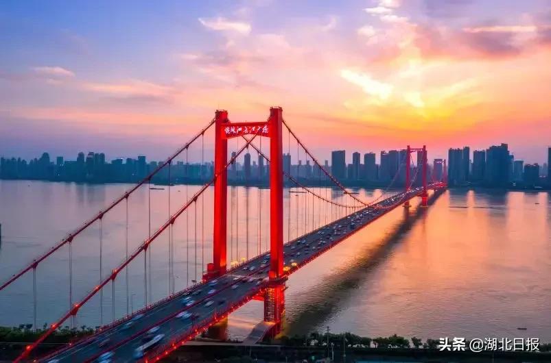 湖北各市长江大桥数量,湖北最大长江大桥图