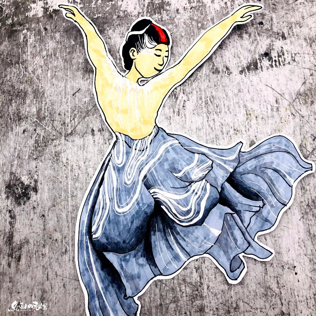 白描仙鹤舞动高清图片大全,舞动仙鹤萌新