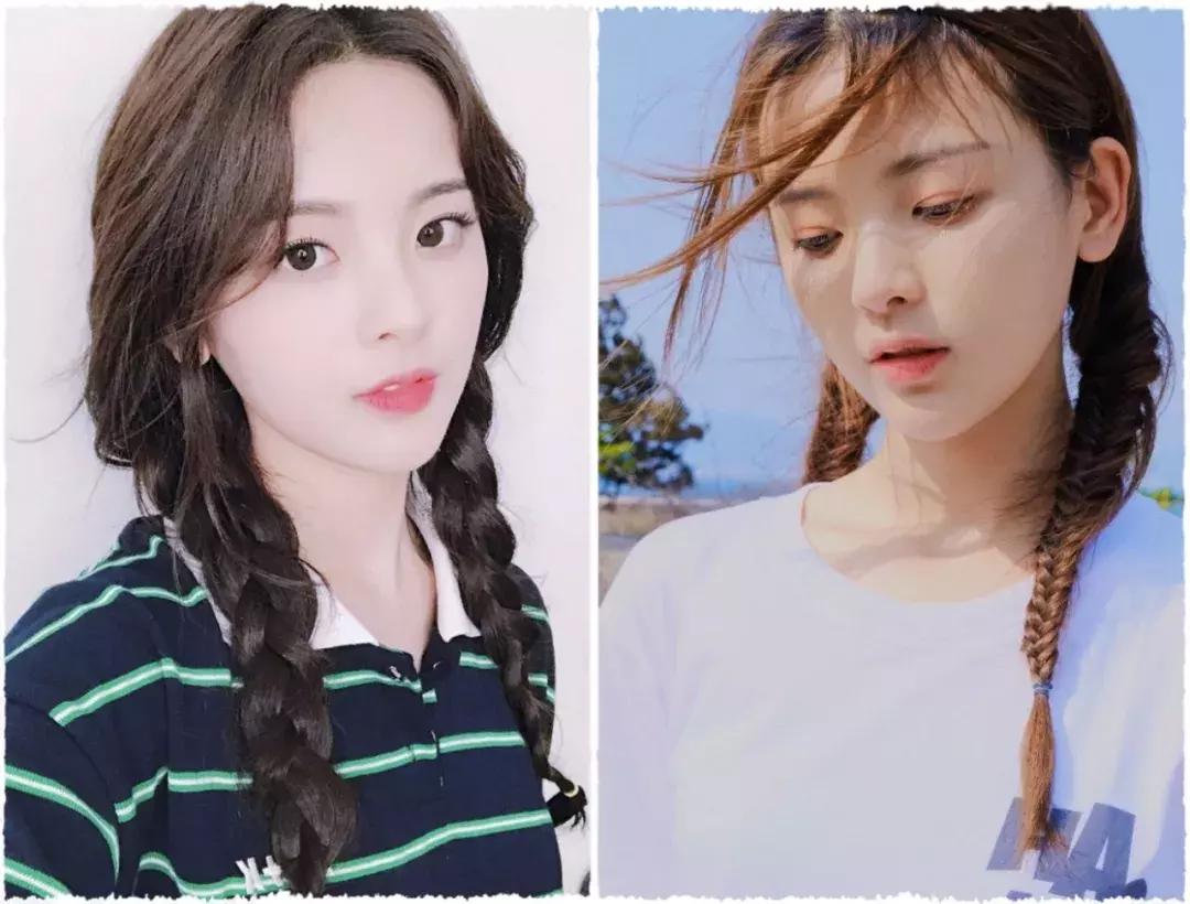 别再披头发了这3款扎发才好看,半披长发怎么扎好看