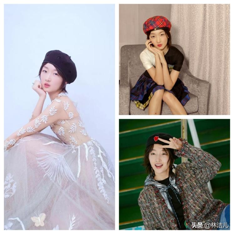 石原里美帽子搭配图片,石原里美帽子搭配