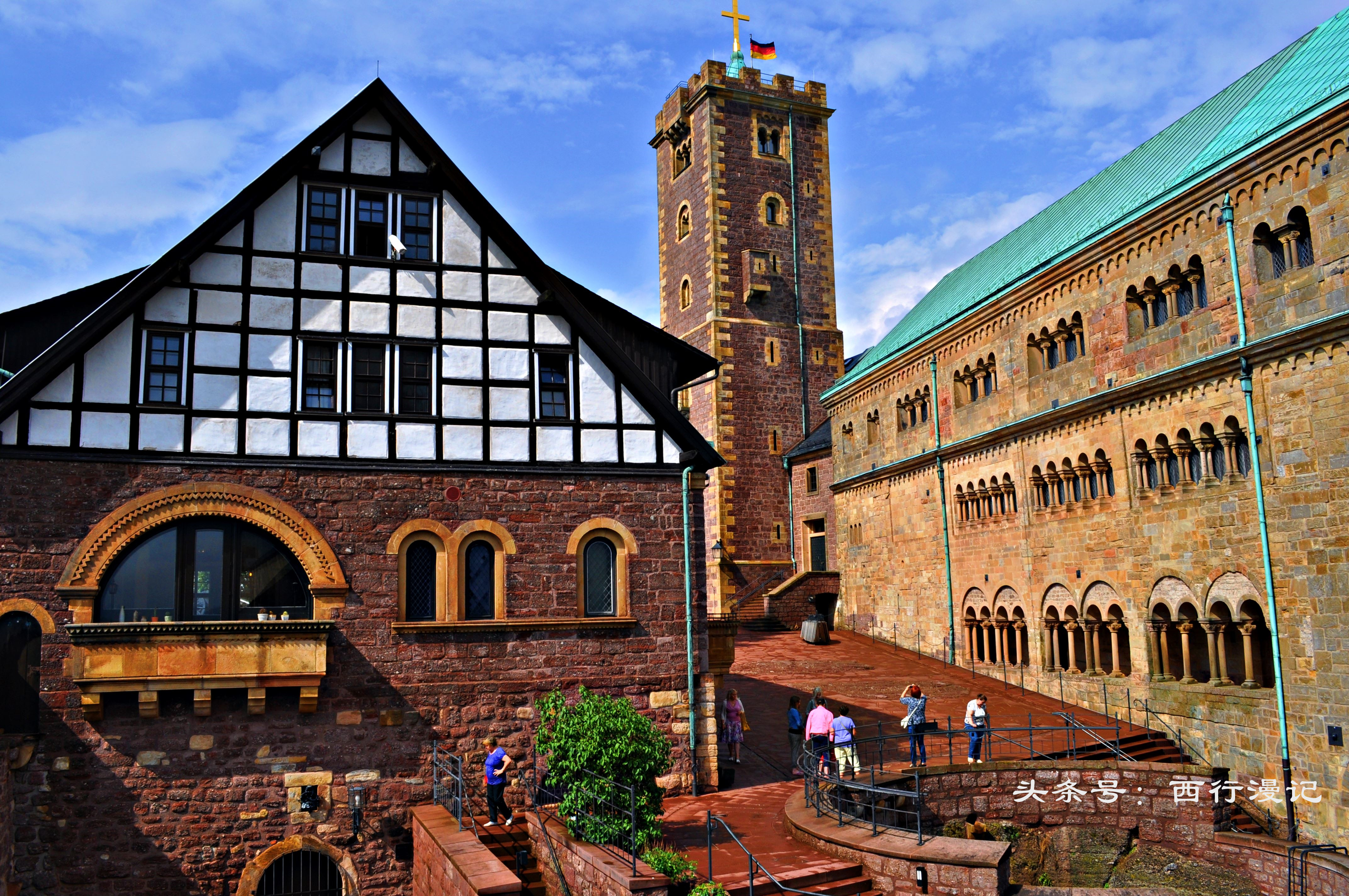 德国最美古城海德堡,青山绿水间的德国古城