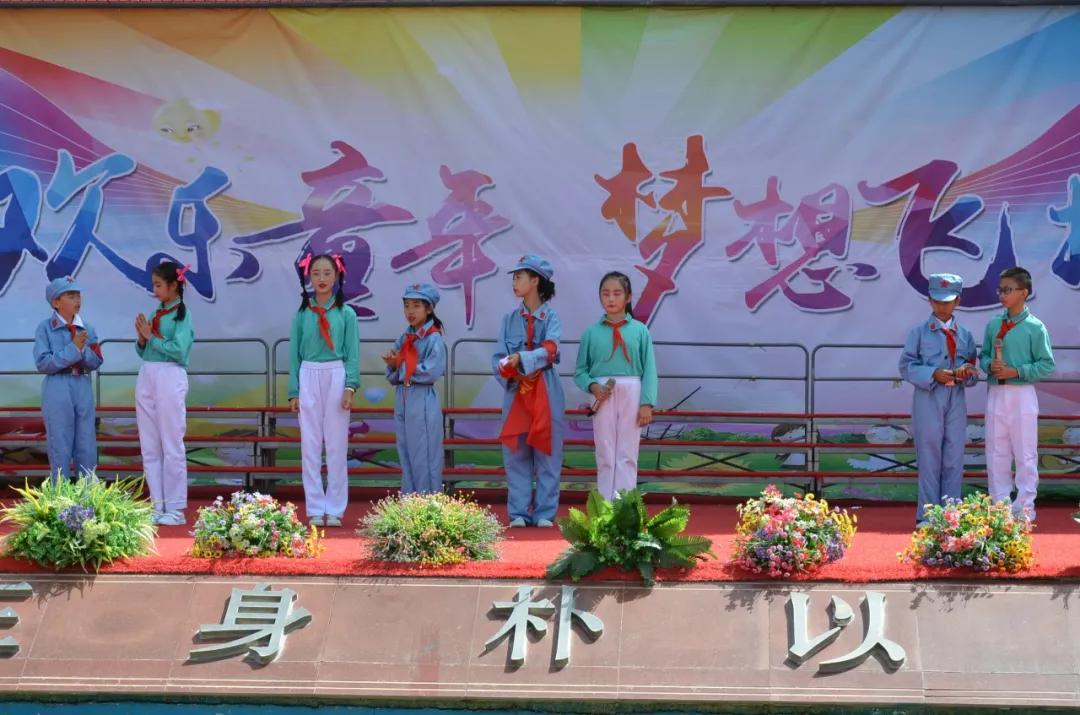 白银文明校园,文明校园七彩童年舞蹈