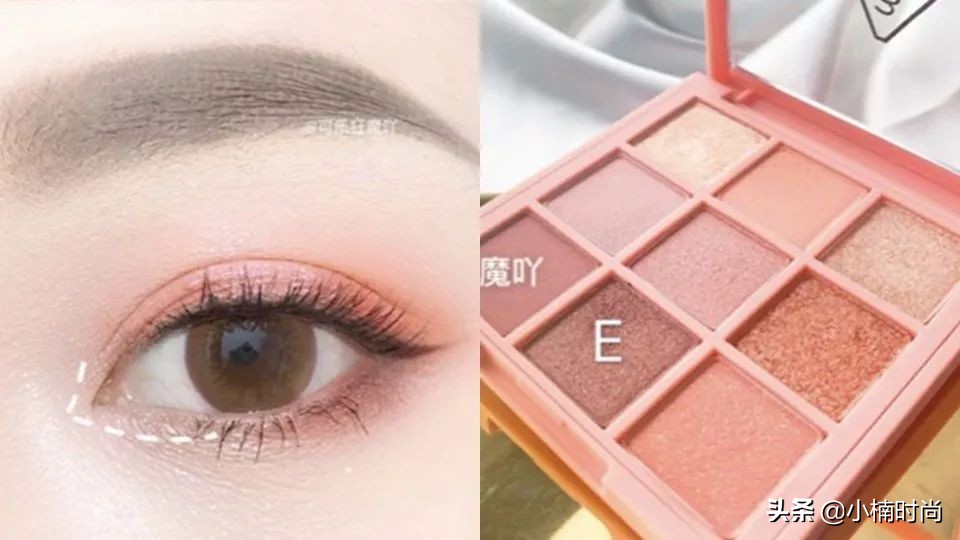 只有六种眼影的眼影盘怎么画眼影,最适合新手画眼影的日常眼影盘
