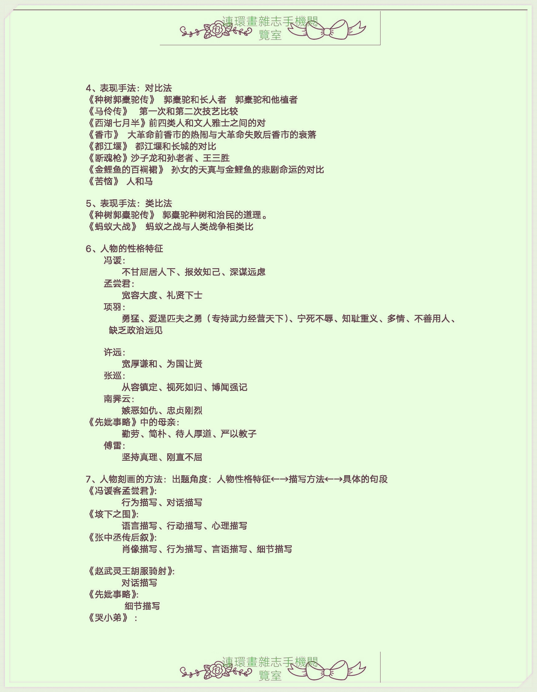 自考大学语文考点大全,自考大学语文视频教程