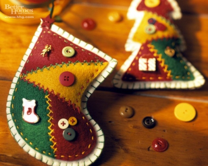 圣诞手工diy材料包教程,圣诞手工diy编织小饰品