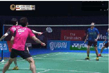 羽毛球双打别满场跑,羽毛球双打跑位及补位